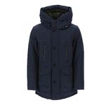 WOOLRICH Mens Ramar Arctic Parka CFWOOU0866MRUT0001 Melton Blue, See PHOTOS, XL