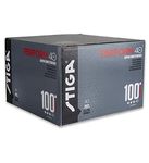 Stiga Perform 40+ Penguin Balls ITTF-Approved Racing Balls, Pack of 100 White