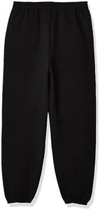 Hanes Big Boys' Eco Smart Fleece Pant, Black, Large