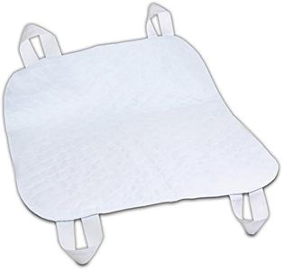 Essential Medical Supply Quik-Sorb Brushed Polyester Underpad with Positioning Straps, 34 inch X 35 inch, 3 Count