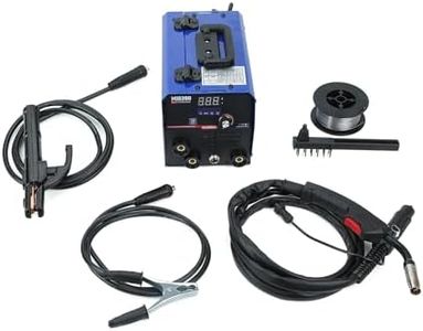 PLASMARGON 200A MIG Welder Gasless MIG Lift TIG ARC 3 in 1 Welding Machine Flux Core Wire Automatic Feed No Gas Welder Machine - IGBT, 230V