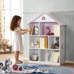 OCINONE Kids Dollhouse Bookshelf an