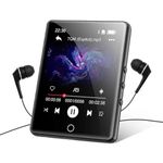 AUDIOCULAR M41 32GB Mp3 Player with Earphone, Portable Music Player, Bluetooth HiFi Digital Audio Player with 2.8” LCD Touch Screen, Built-in Speaker, Voice Recorder, Video Player, Support Upto128GB