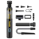 Fanttik Slim V8 Apex Car Vacuum, 19000PA High Power, 4 in 1 Portable Mini Vacuum, 2.5H Type-C Fast Charge, 40 Mins Runtime, RobustClean™ Handheld Vacuum for Car, Home, Keyboard Cleaning