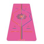 Liforme Travel Yoga mat – Patented Alignment System, Warrior-like Grip, Non-slip, Eco-friendly and Biodegradable, Ultra-lightweight, Sweat resistant, Long, Wide and Thick