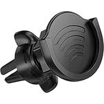 pop-tech Air Vent Phone Holder for Socket Mount, 360° Rotation Vent Clip Car Mount Silicone with Adjustable Switch Lock for Collapsible Grip/GPS Navigation & 3M Sticky Adhesive for Expanding Stand