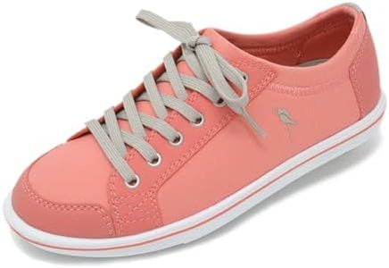 Margaritaville Women's Golf Shoe, The Birdie (Coral/Grey, Numeric_7_Point_5)