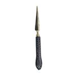 Gola International Antique Replica Handheld Detachable Buffalo Horn Letter Opener Fish Shape