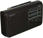 Sony ICF38 Portable AM/FM Radio (Bl