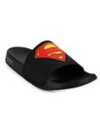 Campus Men's JL-006 BLK Slippers - 6UK/India JL-006
