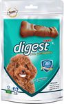 Gnawlers Digest More Plus Prebiotics, Dental Chew Bone for Dogs Medium, 105 g