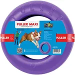 COLLAR Puller Outdoor Ring Toy - Fetch & Tug of War for Small Medium Large Dogs - Ball & Soft Frisbee Alt - Outside Yard Toys - Agility Jumps Tool