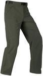 FREE SOLDIER Men's Outdoor Cargo Hiking Pants with Belt Lightweight Waterproof Quick Dry Tactical Pants Nylon Spandex (Olive 38W/30L)