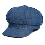 Denim Newsboy Hat – Chic Women's Ne