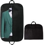 STEVOY 40" Suit Carrier Bag, Clothes Covers with Handles for Travel, Foldover Breathable Garment Bag with Handles and Gusset, 60cm*100cm