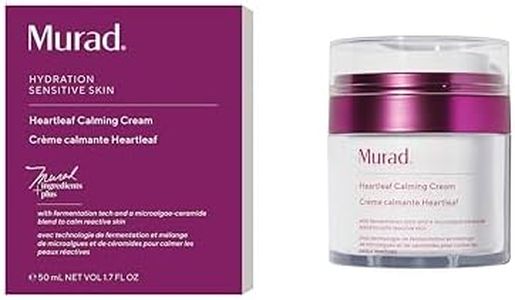 Murad Heartleaf Calming Cream – Lightweight Face Moisturiser with Ceramides & Heartleaf Extract for Sensitive Skin, Daily Hydration & Skin Barrier Support – 50 mL