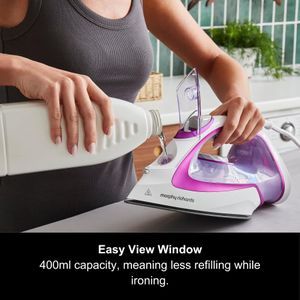 Morphy Richards TurboGlide Steam Iron – Purple