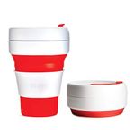 STOJO Pocket Cup Red 355ml (PACK OF 1)