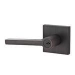 Baldwin EN.SQU.CSR Square Keyed Entry Single Cylinder Leverset with Contemporary