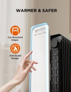 Midea Oil Filled Radiator Heater, 2300W – Portable Electric Heating