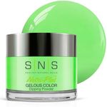 SNS Gelous #372 Nail Dipping Powder, Gorgeous Green, 43 g