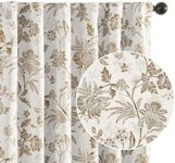 Vangao Blackout Floral Curtains for