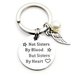 Friends Gift Keyring,Best Friends Keychain Friendship Keyring Graduation Gifts,Best Friends Gifts Keychain with Gift Box,Birthday Gift Keychain for Good Friends and Sisters