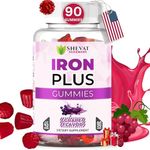 Made in USA 90 Iron Gummies For Wom