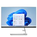 Lenovo IdeaCentre AIO 3 12th Gen Intel i3 23.8" FHD WVA 3-Side Edgeless All-in-One Desktop with Alexa Built-in (8GB/512GB SSD/Win11/MS Office 2021/HD 720p Camera/Wireless Keyboard & Mouse) F0GH017DIN