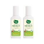 Mother Sparsh Natural Mosquito Repellent Fabric Roll-on for Babies, 3-Way Protection from Mosquitoes, Fleas and Ants (12ml, Pack of 2)