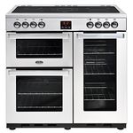 Belling Cookcentre 90E Professional 90cm Electric Ceramic Range Cooker Stainless steel