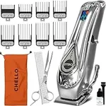 Full Metal Professional Dog Clippers for Grooming, Dog Hair Remover & Rechargeable, Low Noise Cordless, Pet Hair Clippers for Large Dog, Dog Stuff for Heavy Duty use with LED Display