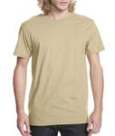 Next Level Mens Fitted Short-Sleeve Crew T-Shirt - Large - Cream