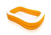 Intex Mandarine Swim Centre Pool, white and orange