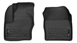 Husky Liners X-act Contour Floor Mats | Fits 2013-2018 Ford C-Max, 2013-2019 Ford Escape | Front Row, 2-pc Black - 55731