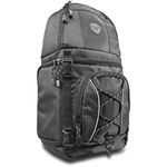 Mantona Loop photography backpack for DSLRs (incl. rain cover, sling carry system) black