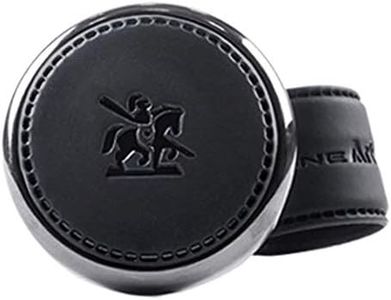 [Leather Power Knob] BLACKSUIT can be Mounted on All Models Vehicle Handle Spinner Power Handle Spinner Handle Car Accessories Luxury Hi-Quality Power Handle Steering Wheel Spinner Knob Black