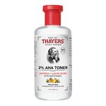 Thayers 2% AHA Exfoliating Toner with Glycolic Acid, Lactic Acid and Witch Hazel, Smoothing and Pore Refining Skin Care for All Skin Types, 355 ML