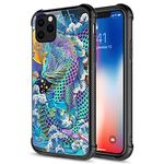 CARLOCA Compatible with iPhone 12 Mini Case,Rainbow Dragon iPhone 12 Mini Cases for Girls,Graphic Design Shockproof Anti-Scratch Case for iPhone 12 Mini