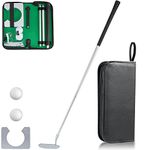 Y-Nut Mini Golf Set for Indoor Putting Green - Putterball Game with Potty Putter Golf Putter, Golf Hole Cutter, and Putting Cup. Perfect Office Golf Kit and Fun Golf Games for Adults Indoor.