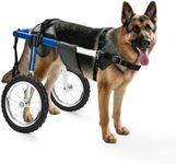 Virbraroo Dog Wheelchair for Back Legs, Dog Wheelchair with All-Terrain Tires & Durable Bearings, Large Dog Wheelchair for Back Legs, 55.1-88.1 lbs (XL)