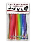 20 Chicken Charm Poultry Leg Bands 