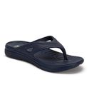 PARAGON K3415G Men's Lightweight, Waterproof Carbon Blue Flip Flops | Comfortable Slippers with Durable Anti-Skid Sole, Cushioned Footbed & Sturdy Build for Outdoor Use