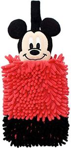 OKA 4548622723762 Disney Mall Towel, Fits, Approx. 4.7 x 14.2 inches (12 x 36 cm), Red (Mickey Mouse)