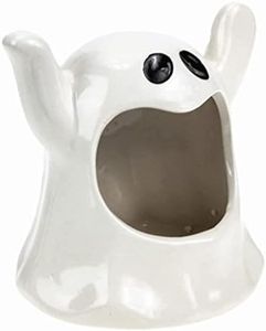 Beautiful Ceramic Ashtray cute ash Tray Ghost shape Cigarette ash processing device 10 x 11 x 11 x 6.5 cm/3.9 x 4.3 x 4.3 x 2.6 in practical