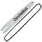 Opuladuo 12 inch（30 cm） Chainsaw Bar and Chain Combo,Replacement Accessories Fits for Stihl Pole Pruner HT102,HT103,HT133, HT131,HT100, HT101, HT103,HT105,HT73,MSA160,MS150T