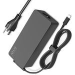 65W USB C Laptop Charger for Lenovo ThinkPad X1 T480 T480s T580 T580s T490s E585 E580 E590 E595 Chromebook C330 14e 300e 500e Yoga 720-13IKB Ideapad 100e 730S 910-13IKB 730S-13IWL Type C Adapter