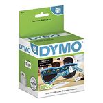 DYMO LW 2-Up Price Tag Labels for LabelWriter Label Printers, White, 3/8'' x 3/4'', 1 roll of 1,500 (30299)