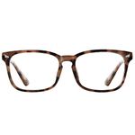 TIJN Blue Light Blocking Glasses for Women Men Clear Frame Square Nerd Eyeglasses Anti Blue Ray Computer Screen Glasses