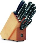 WUSTHOF Wüsthof Classic Knife block-9842-9 pc. Set, Steel, Small